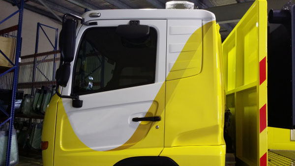 RACQ IVECO truck window tint for heat reduction